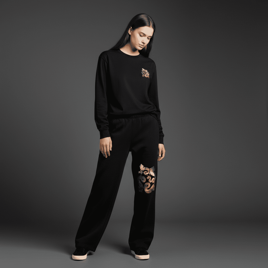 Genius Relax Sweatpants Black Genius Relax Sweatpants Black