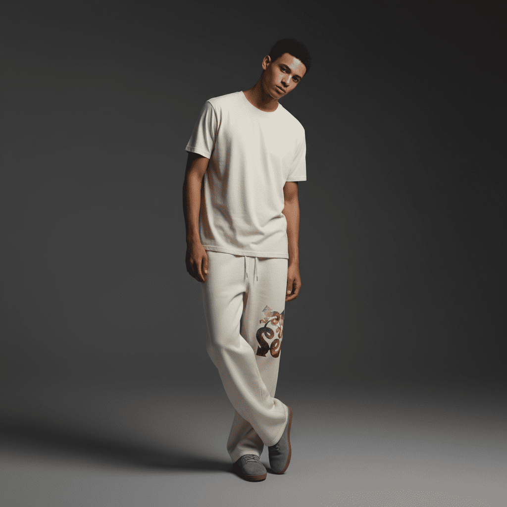 Genius Relax Sweatpants Bone Genius Relax Sweatpants Bone
