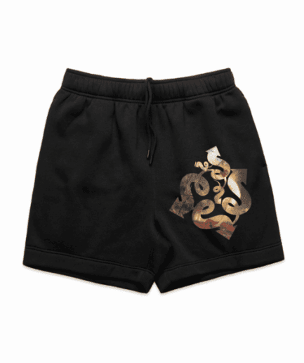 Genius Relax Track Shorts Black