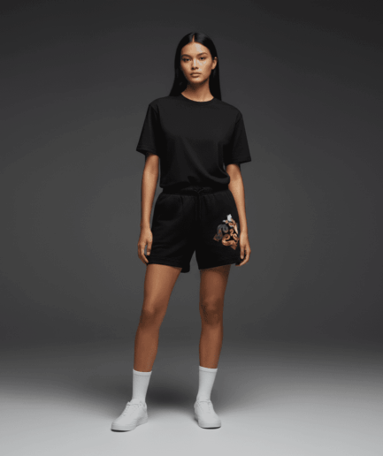 Genius Relax Track Shorts Black
