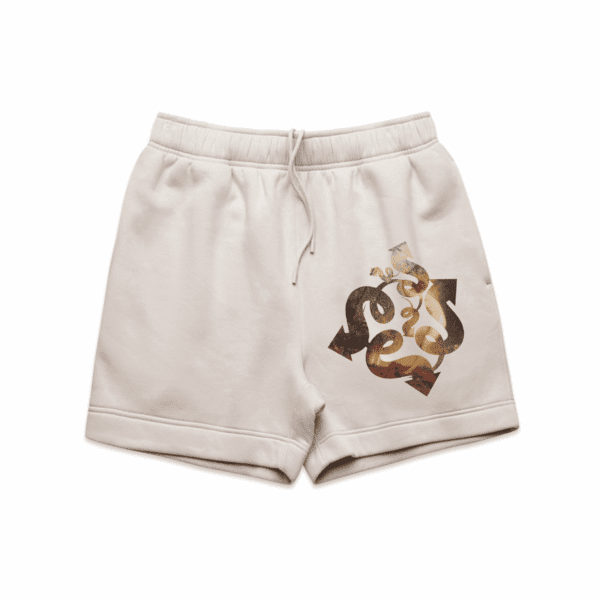 Genius Relax Track Shorts Bone Genius Relax Track Shorts Bone