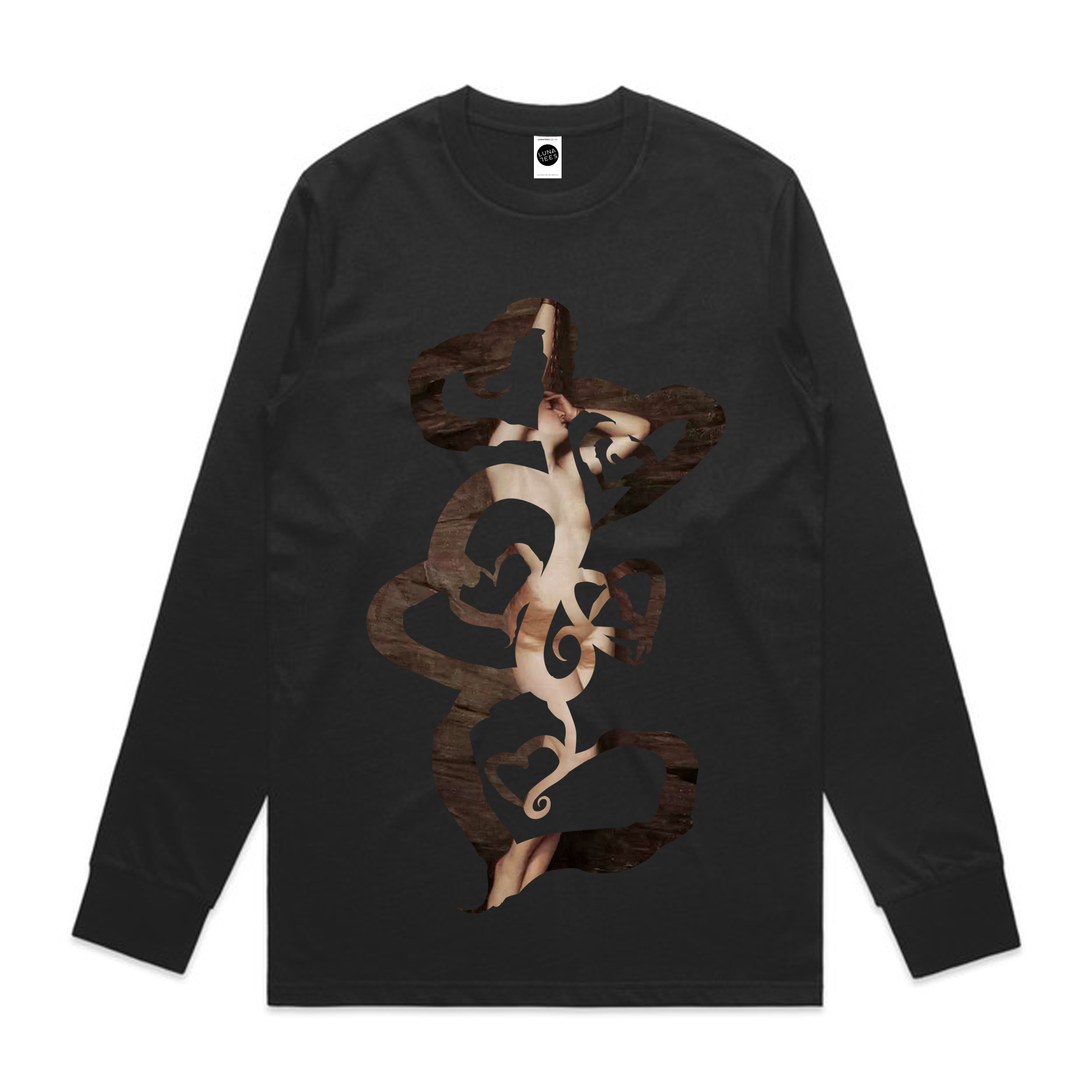 HALO-Adorable-Longsleeve-Black-Front
