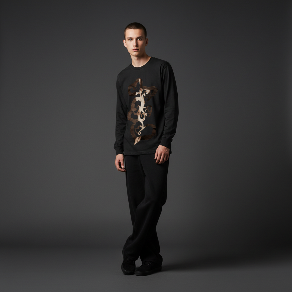 HALO-Adorable-Longsleeves-Black