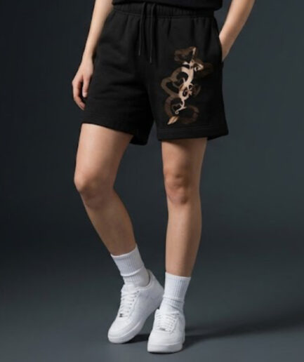 Adorable Relax Track Shorts Black