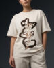 Adorable Regular T-Shirt in Bone 1 HALO Adorable T Shirt Bone Front F