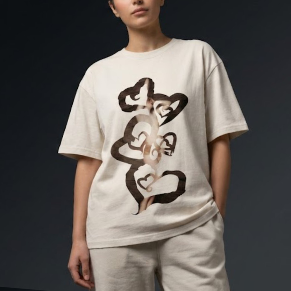 Adorable Regular T-Shirt in Bone Adorable Regular T-Shirt in Bone