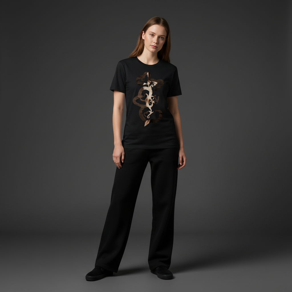 HALO-Adorable-T-Shirts-Black F