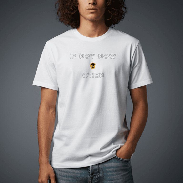 If Not Now When Regular T-Shirt If Not Now When Regular T-Shirt