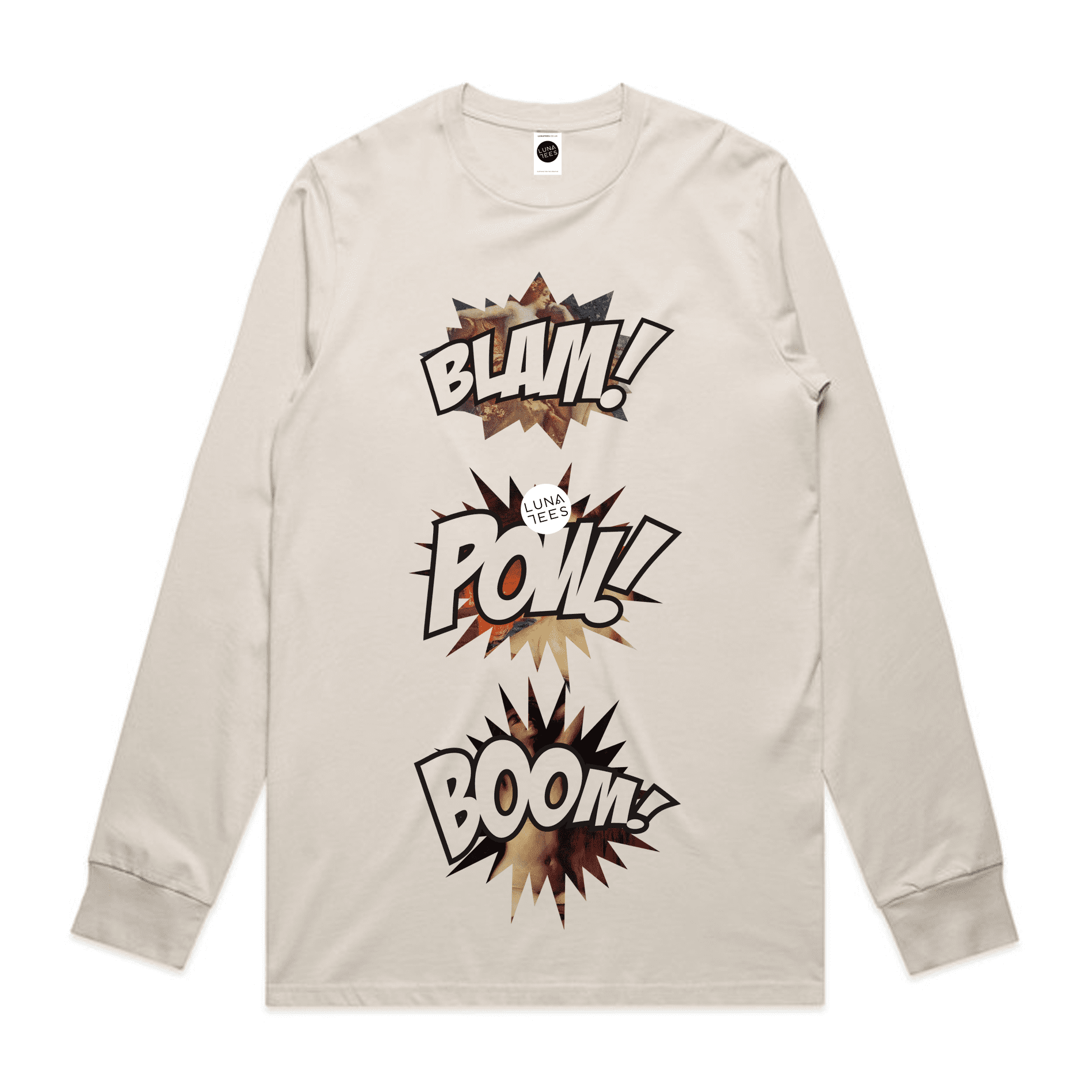 Ignite Regular Long-Sleeved T-Shirt in BoneT-Shirt in Bone-Sleeved T-Shirt Bone2 Ignite Regular Long-Sleeved T-Shirt in Bone