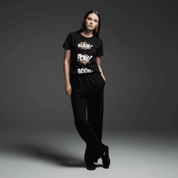 Ignite Regular T-Shirt in Black Ignite Regular T-Shirt in Black