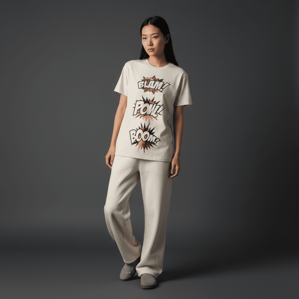 Ignite Regular T-Shirt in Bone Ignite Regular T-Shirt in Bone