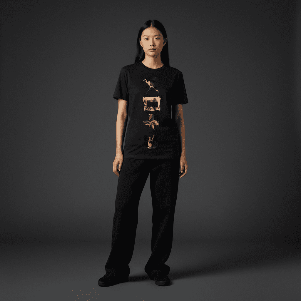Legendary Regular T-Shirt in Black Legendary Regular T-Shirt in Black