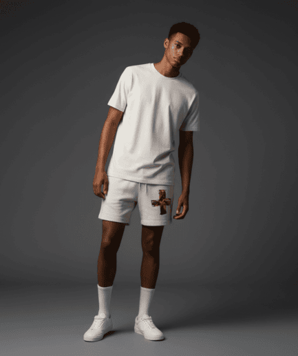 Legendary Relax Track Shorts Bone
