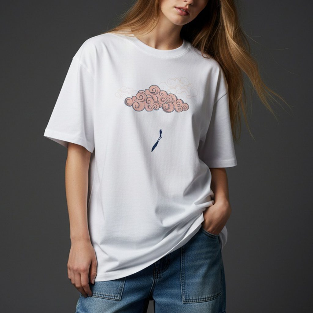 My Pink Cloud Relaxed T-Shirt My Pink Cloud Relaxed T-Shirt