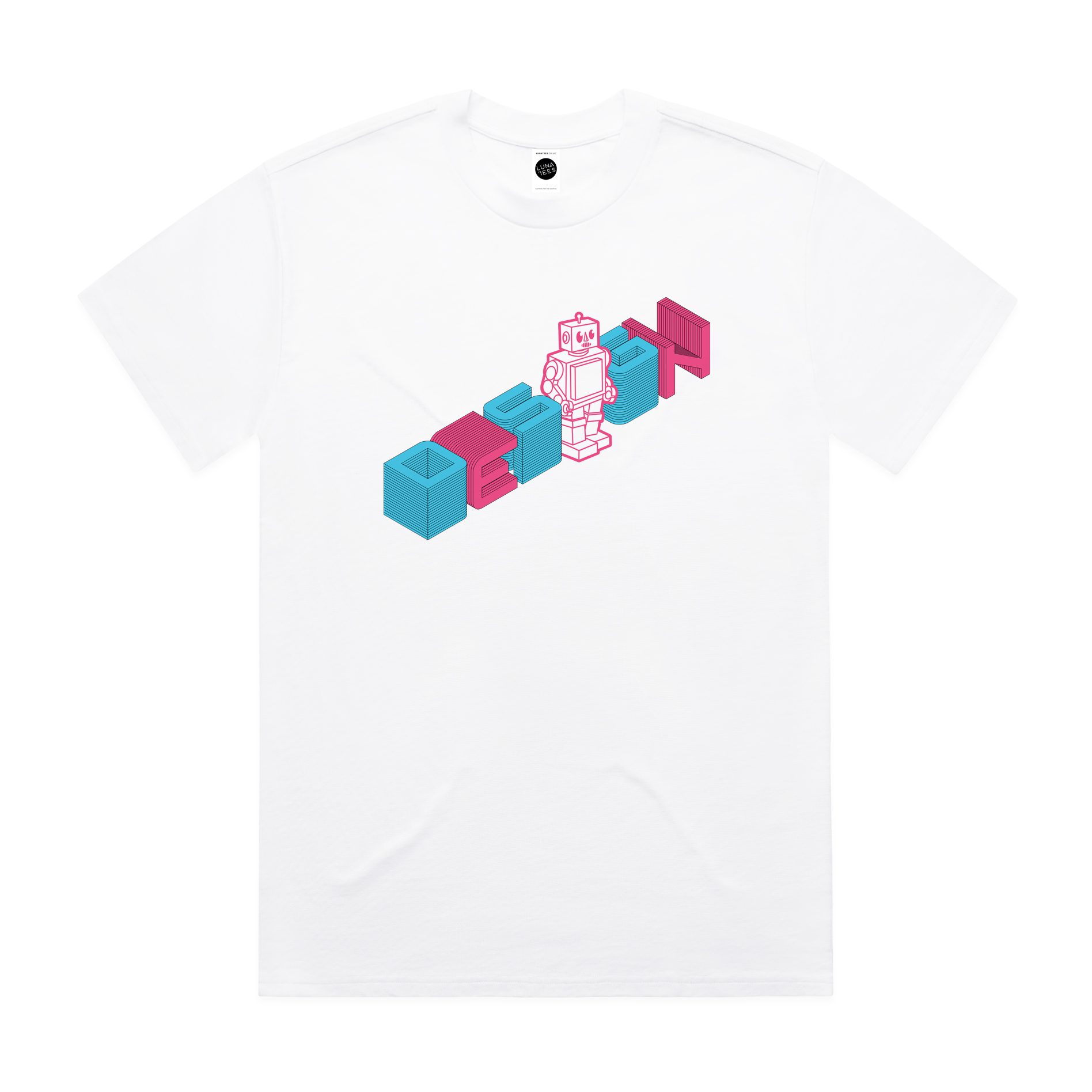 Neon Robot Relaxed T-Shirt Neon Robot Relaxed T-Shirt