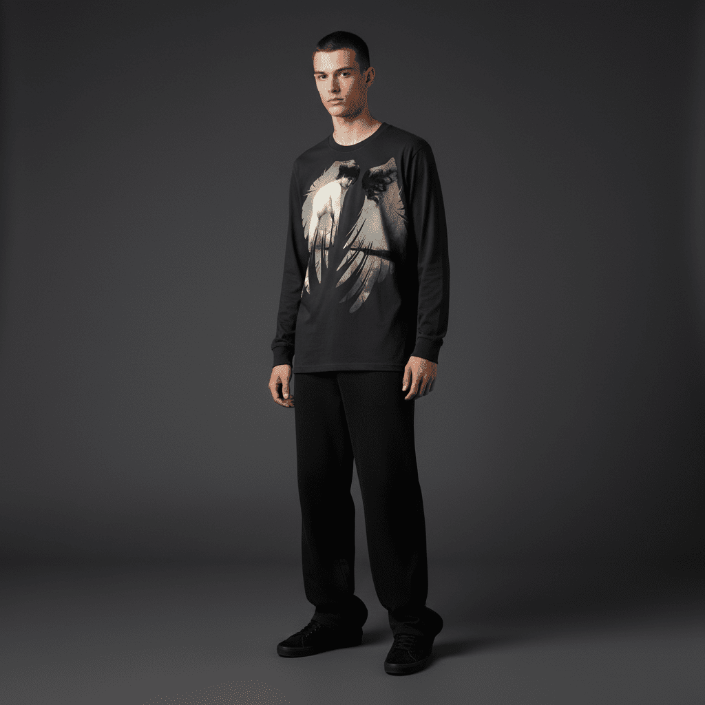 Some creative decisions make people uncomfortable. The good ones usually do. The Sinful collection — premium fabric, relaxed fit, bold graphics — for the ones who made their peace with that early and have never once dressed apologetically since. Some creative decisions make people uncomfortable. The good ones usually do. The Sinful collection — premium fabric, relaxed fit, bold graphics — for the ones who made their peace with that early and have never once dressed apologetically since.