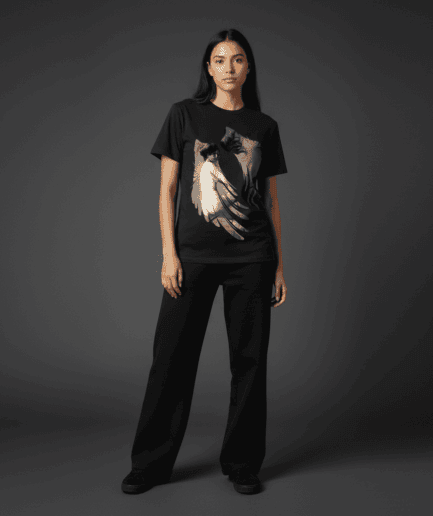 Sinful Regular T-Shirt in Black