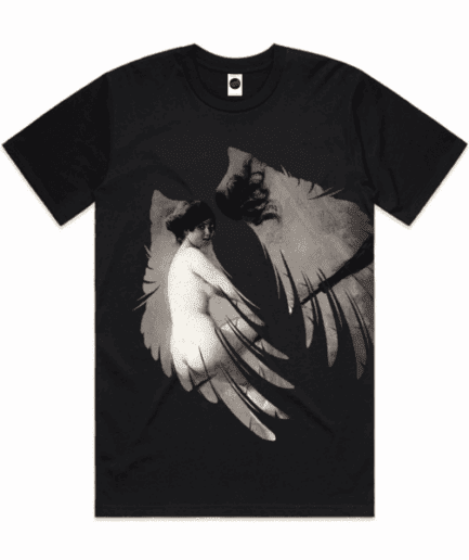 Sinful Regular T-Shirt in Black
