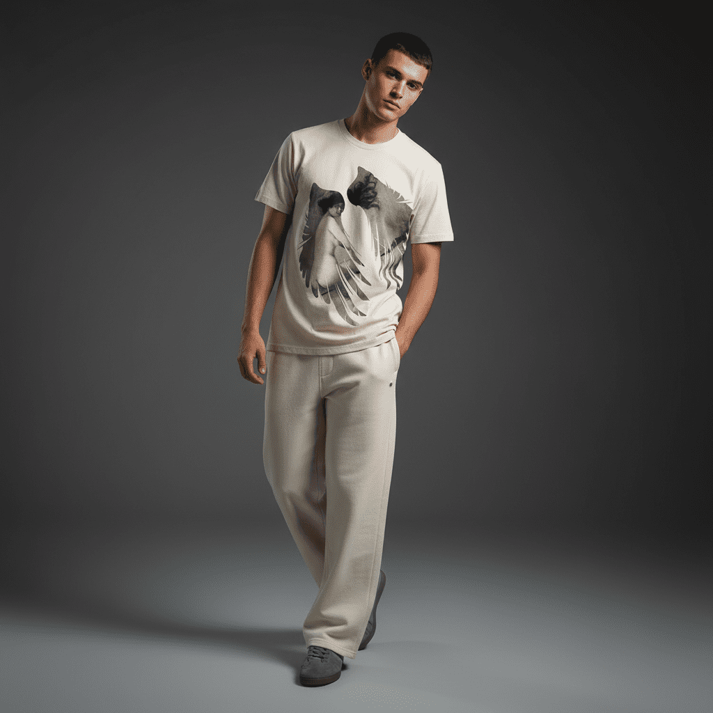 Sinful Regular T-Shirt in Bone Sinful Regular T-Shirt in Bone