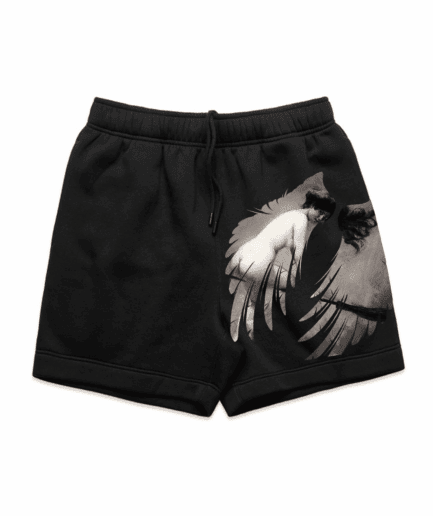 Sinful Relax Track Shorts Black