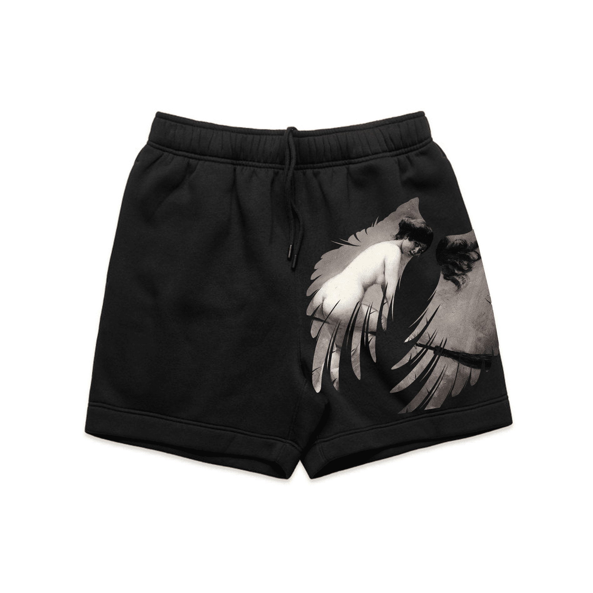 Sinful Relax Track Shorts Black Sinful Relax Track Shorts Black