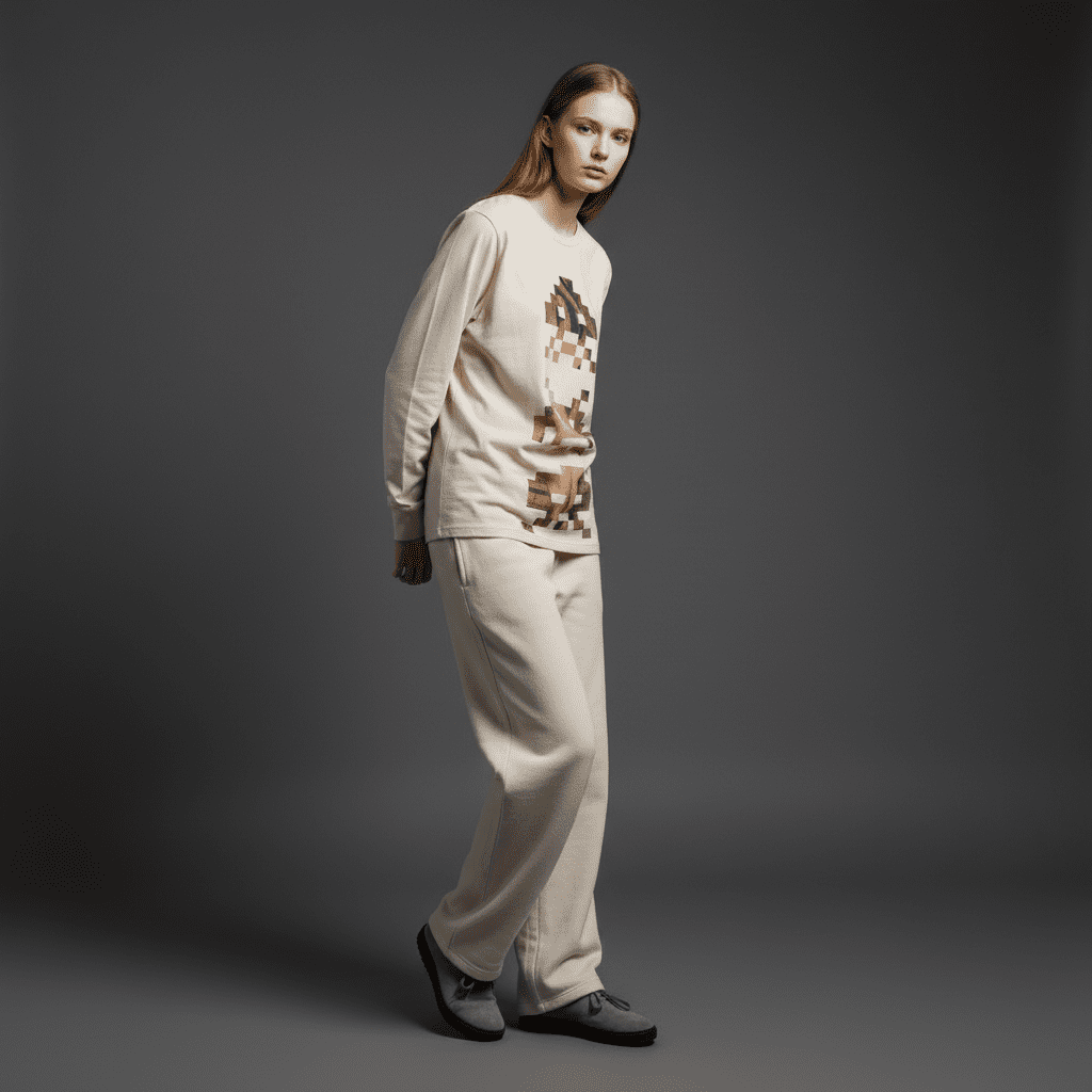 Uncovered Regular Long-Sleeved T-Shirt in Bone Uncovered Regular Long-Sleeved T-Shirt in Bone