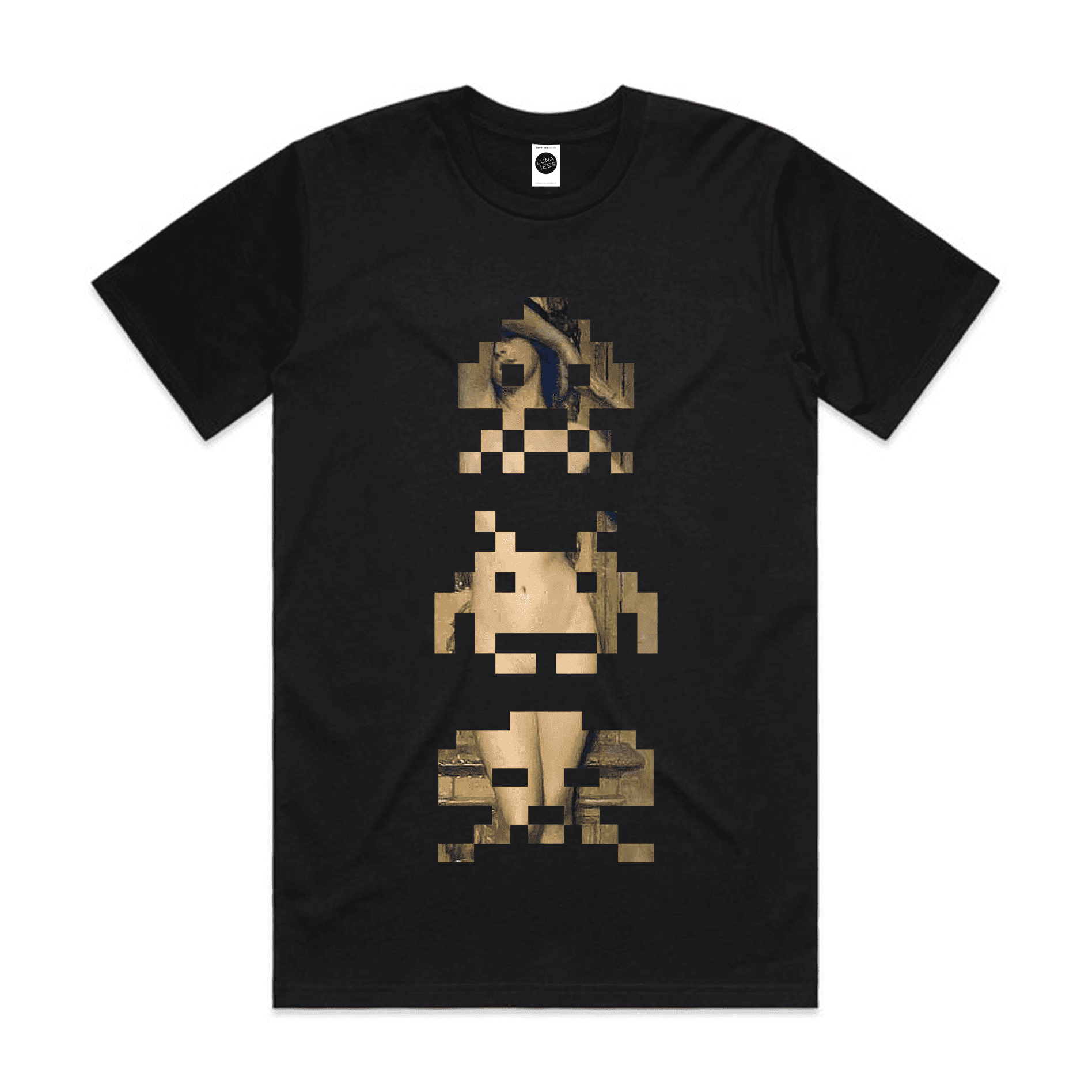 Uncovered Regular T-Shirt in Black Uncovered Regular T-Shirt in Black