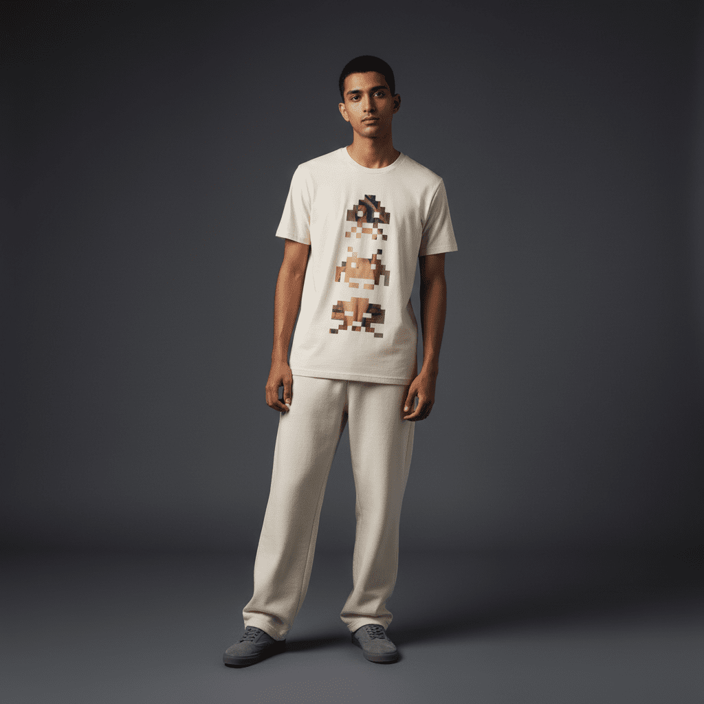 Uncovered Regular T-Shirt in Bone Uncovered Regular T-Shirt in Bone