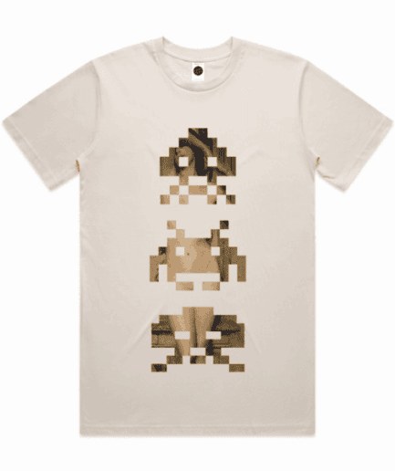 Uncovered Regular T-Shirt in Bone