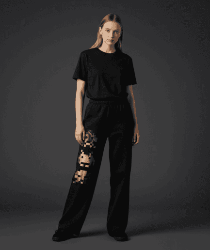 Uncovered Relax Sweatpants Black