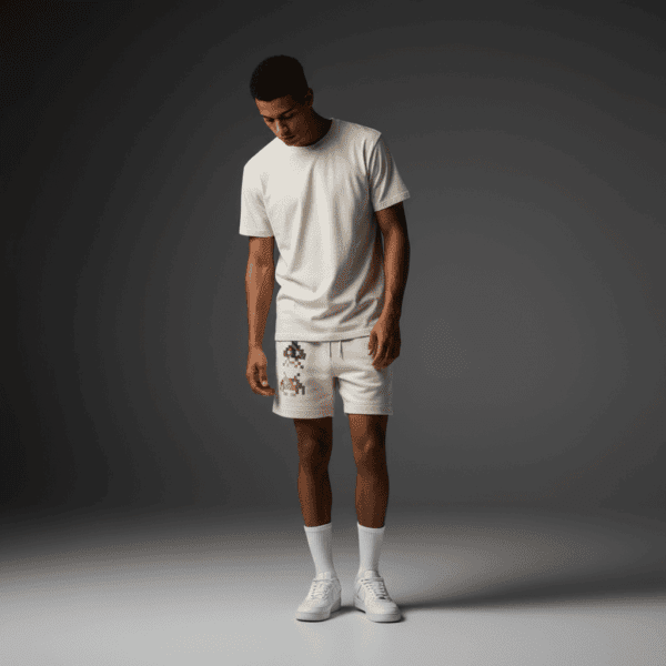 Uncovered Relax Track Shorts Bone Uncovered Relax Track Shorts Bone