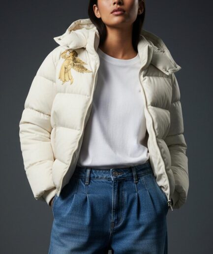Just Angles Snow Puffer Jacket