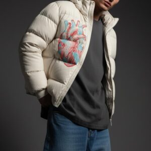 Design At Heart Snow Puffer Jacket