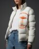 Lucky Cat Snow Puffer Jacket 1 front P luckycat3 5