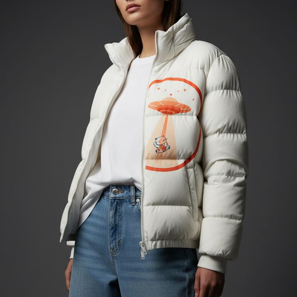 Lucky Cat Snow Puffer Jacket Lucky Cat Snow Puffer Jacket
