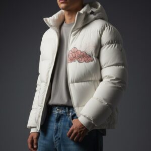 My Pink Snow Puffer Jacket