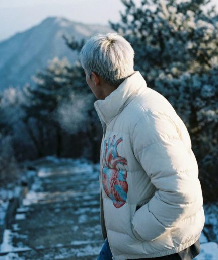 Design At Heart Snow Puffer Jacket