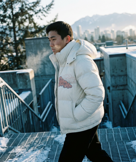 My Pink Snow Puffer Jacket